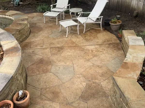 Back patio, second angle, after cleaning
